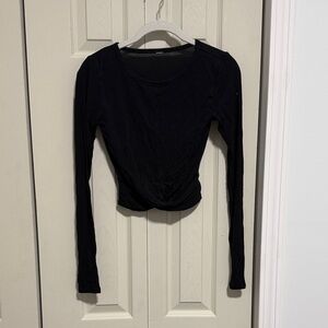 ALO Yoga Black Long Sleeve Top